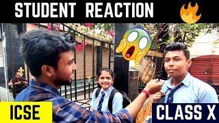 ICSE Class 10 Board Exam || Student Reaction || Exam Review || Akash Talks