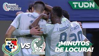 ¡DOS GOLES EN TRES MINUTOS DE LOCURA! | Panamá 0-2 México | CONCACAF Nations League 2024 | TUDN