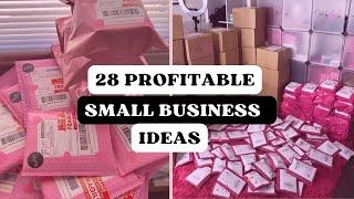 Discover the TOP 28 Small Business Ideas to MAKE YOU RICH in 2024!