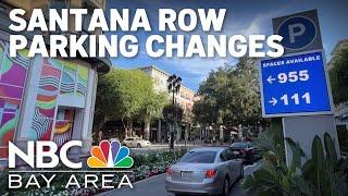 Santana Row to start charging for parking