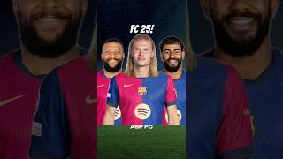 What will the Barcelona team look like in 10 years according to FC 25?
