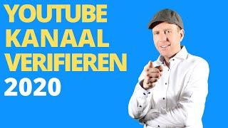 YOUTUBE KANAAL VERIFIËREN 2020 HOE KAN IK MIJN YOUTUBE KANAAL VERIFIËREN VERIFIËREN YOUTUBE KANAAL