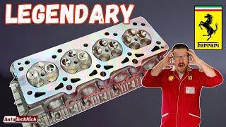 Insane 5 Valve Ferrari F355 Cylinder Heads Restored With New Valve Guides