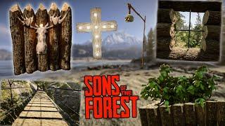 Do These Essential Designs And Beautify Your Buildings In Sons Of The Forest! (13 NEW DESIGN)