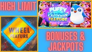 Great Hits Playing High Limit Slots Huff N More Puff & Fat Fortunes