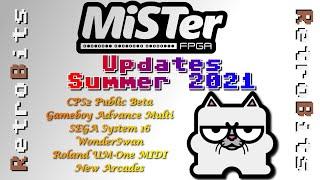 MiSTer FPGA Updates Summer 2021: CPS2, GBA 2Player, System 16, WonderSwan, UM-One MIDI, and Arcades!