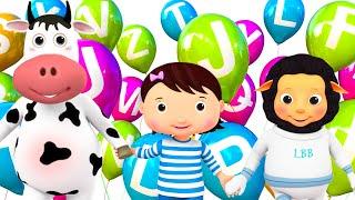 Balonowe ABC |  Little Baby Bum po polsku ⭐ Piosenki i bajki dla dzieci