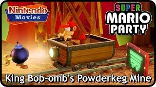 Super Mario Party: King Bob-omb's Powderkeg Mine (2 Players, 20 turns, Master Difficulty)