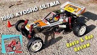 1986 KYOSHO ULTIMA RC BUGGY RESTO/RUN REVIEW