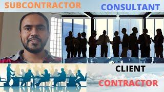 What Quantity Surveyor does under Client, Consultant & Contractor ? | Stakeholders in a project