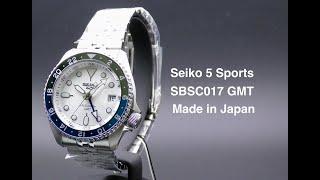 Seiko 5 Sports SBSC017 SKX Sports Style GMT Mechanical Made in Japan