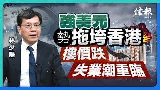 林少陽：強美元勢拖垮香港 樓價跌 失業潮重臨｜聯繫滙率｜一籃子貨幣｜港元｜美元｜脫鈎｜特朗普｜金管局｜不可能的三角｜印鈔銀行｜GDP增長｜失業率｜香港樓價【論盡熱話系列】