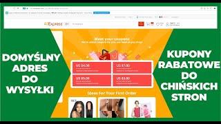 AliExpress - Jak wypełnić adres do wysyłki oraz trochę o kodach rabatowych