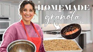Make Easy HOMEMADE Granola with Me | Mindy McKnight