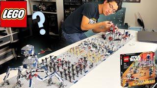 Building a Christophsis LEGO Star Wars MOC out of ONLY Battle Packs???