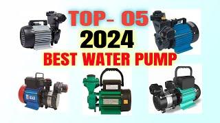 Top 5 Best 0.5 HP Water Motor Pump for home | Best water motor pump 2024 | 1 hp water pump 2024