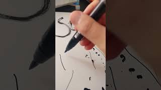 Activating a brush marker