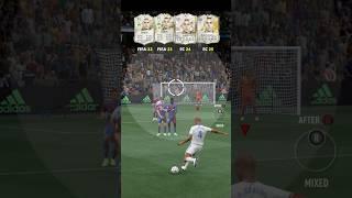 Roberto Carlos Free Kick in FIFA 22 - FC 25 #football #shorts