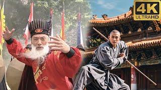 The bully massacred Shaolin, and the young monk practiced unparalleled Kung Fu and beat him to death