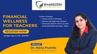 Financial Freedom/Financial Literacy  for Teachers