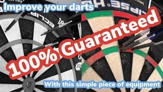 Improve at darts 100 % guaranteed with this simple trick