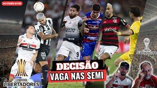 AO VIVO | RUMO A SEMI! É DECISÃO NA LIBERTADORES E SULAMERICANA