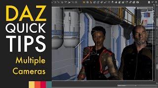 DAZ Quick Tips: Multiple Cameras