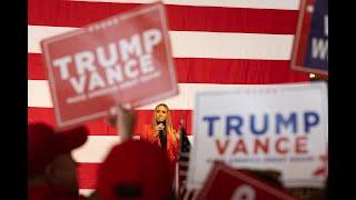 RNC Co-Chair Lara Trump speaks at the Spirit of Va rally