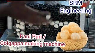 Pani Puri ball / Dough balls making machine