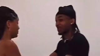 Halle Bailey Embarr@sses Her Boyfriend Ddg On Live !