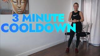 3 MINUTE COOLDOWN | DO THIS AFTER YOU WORKOUT