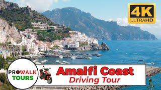 The BEST Amalfi Coast Driving Tour! 4K