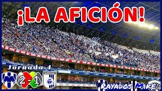 ¡LA AFICIÓN DESDE ESTADIO BBVA! | MTY 2-1 Querétaro Jornada 4 Liga MX Ap 2024 | Rayados Mike