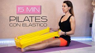 Esercizi PILATES con Elastico da fare a casa. Total Body