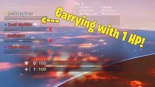 Carrying Streamers with 1 HP!