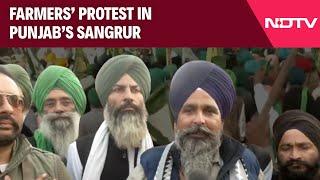 Farmers Protest | Farmers’ Organisations Hold Protest At Khanauri Border In Punjab’s Sangrur