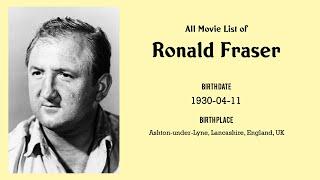 Ronald Fraser Movies list Ronald Fraser| Filmography of Ronald Fraser