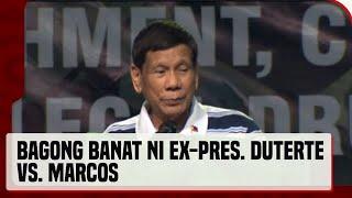 Ex-pres. Duterte, may bagong banat vs. Pres. Marcos sa indignation rally sa Mandaue City