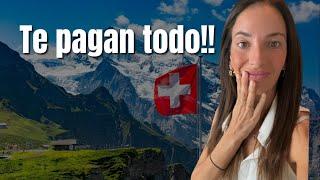  TRABAJAR en SUIZA como EXTRANJERO - TE PAGAN TODO  