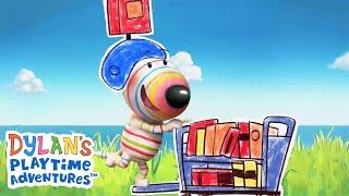 Dylan the Librarian | The Silliest Storytime Ever | Dylan's Playtime Adventures | 9 Story Kids