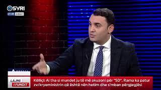 Belind Këlliçi — Në studion e A Show/Syri TV me moderatorin Adi Krasta