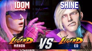 SF6 ▰ IDOM (Manon) vs SHINE (Ed) ▰ High Level Gameplay