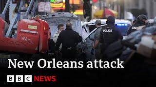 Suspect in New Orleans attack dead and FBI investigating as 'act of terrorism' | BBC News