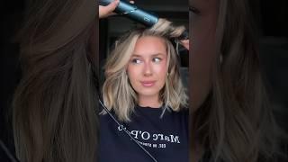 Шикарная и быстрая укладка #hairstyle #haircut #hairtutorial ##haircare #hair #волосы #укладкаволос