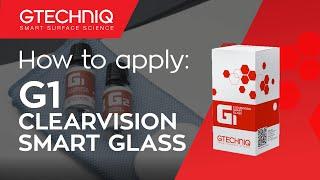 How to apply: G1 ClearVision Smart Glass