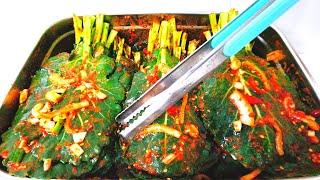 깻잎김치보다 맛있는 ㅇㅇ김치 칼슘이 시금치의 6배! 골다공증에 최고입니다!
