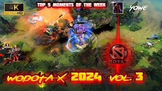 DotA 2- WoDotA Top 5 Weekly Vol.3 2024 Top 5 moments of the week #DOTA2