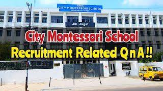 CMS Recruitment Process‼️ #lucknow #vacancy #citymontessorischool #recruitment