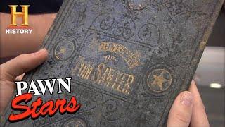 Pawn Stars: VERY RARE 1876 Mark Twain Book is PURE GOLD (Season 8) | History