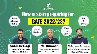 How to Start Preparation for GATE 2022/23 ?? Strategy/ Right Time to Start / Tips & Tricks